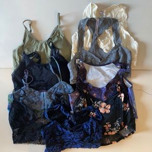 Bralette lot Free People etc size small